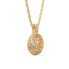 Mystical  Pendant From Yellow Gold