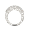 Graceful Coral White Gold Ring