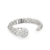 Neat Coral Ring From White Gold
