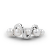 White Gold Ring With Pearl