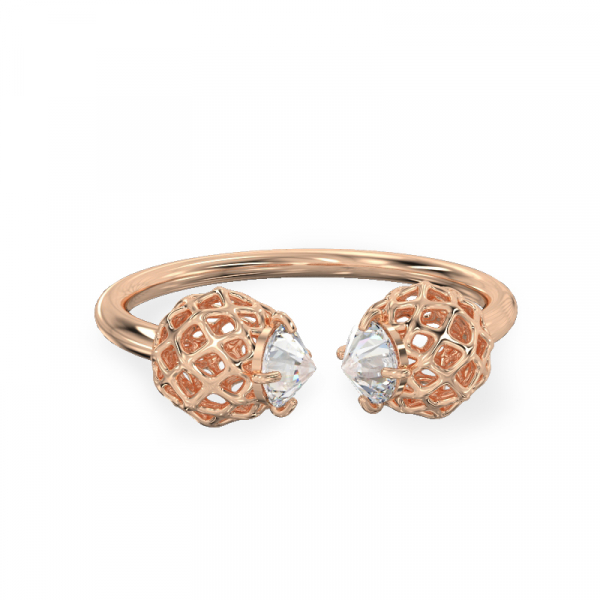 Little Balls Rose Gold Ring