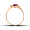 Gold Ring With Ruby