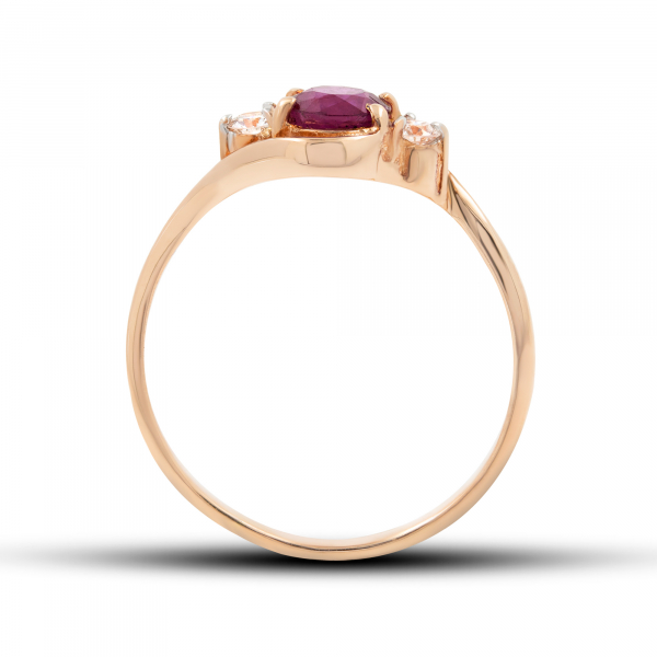 Gold Ring With Ruby