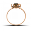 Gold Ring With Brown Sapphire