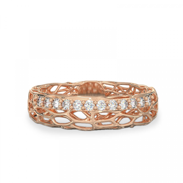 Gold Ring Lacy Fairy Tale
