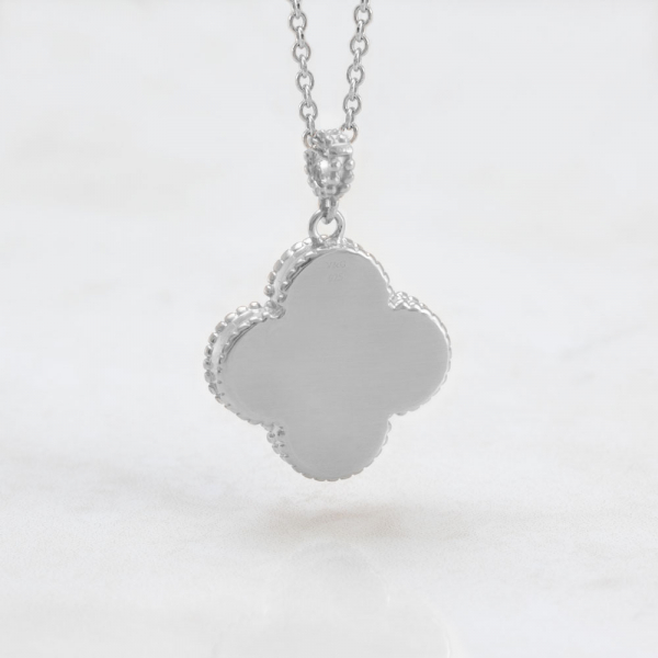 Silver Pendant With Carnelian
