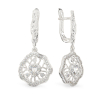 Earring White Gold  Cold Heart