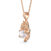 Gold Plated Pendant  French Bulldog