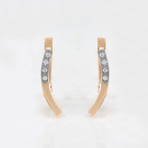 Gold Earrings Sticks