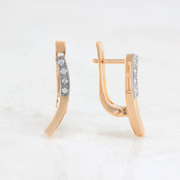 Gold Earrings Sticks