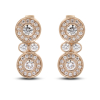 Gold Earrings With Diamonds