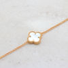 Браслет Mini Clover c перламутром