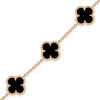 Bracelet Clover With Onyx