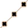 Bracelet Clover With Onyx