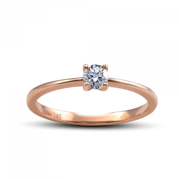 Gold Ring With Diamond