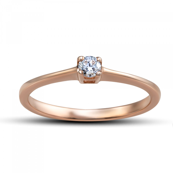 Gold Ring With Diamond