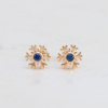 Gold Earrings Slowflakes