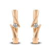 Gold Earrings With Diamond