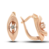 Gold Earrings With Diamonds