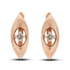 Gold Earrings With Diamonds