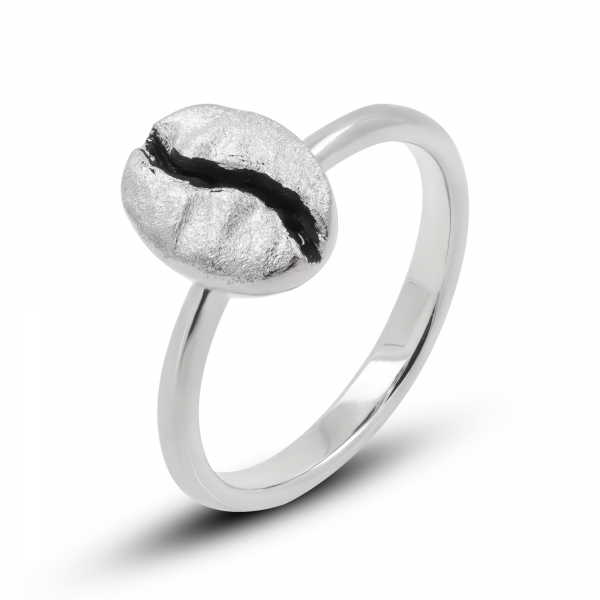 Серебряное кольцо Кофе