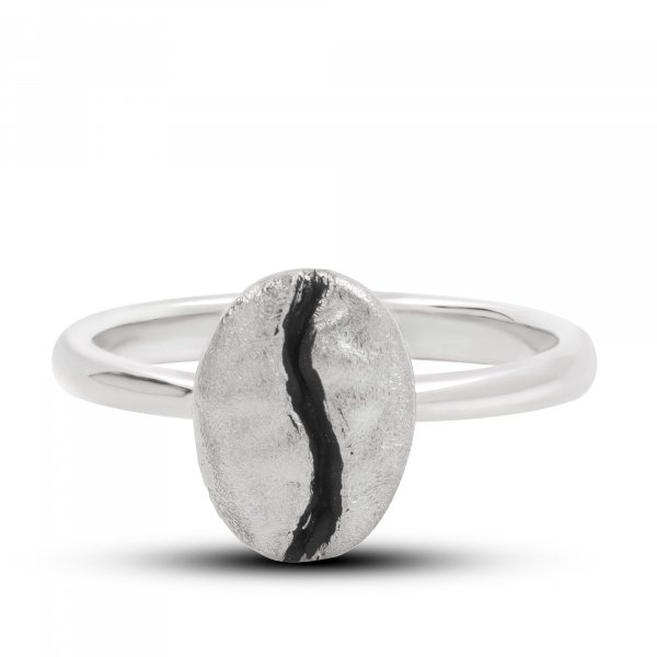 Серебряное кольцо Кофе