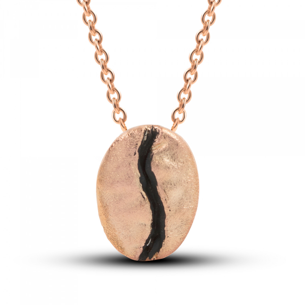 Gold Plated Necklace Coffee 