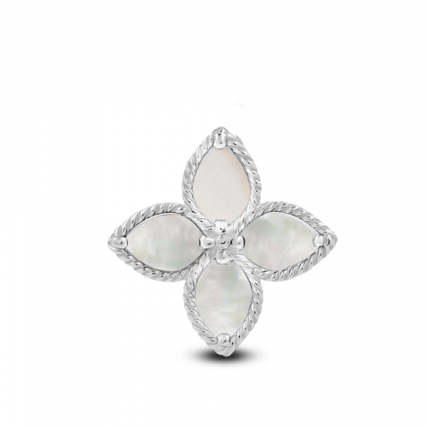Silver Pedаnt White Lily Flower