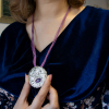 Silver Necklace Galaxy