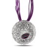 Silver Necklace Galaxy