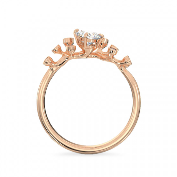 Rose gold ring