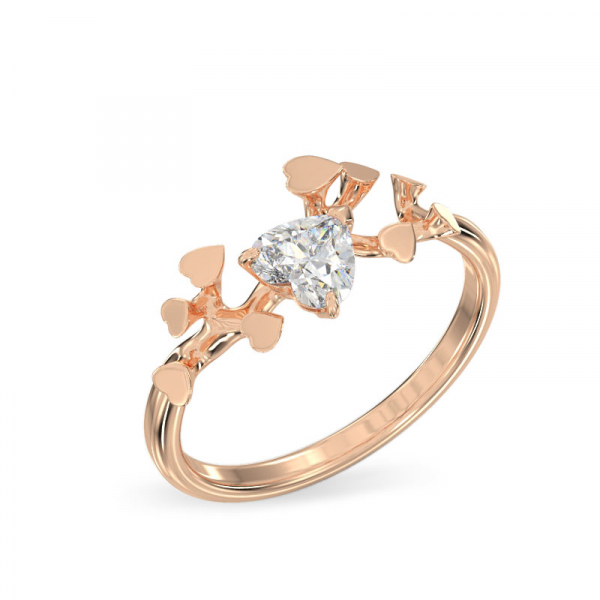 Branch Rose Gold Ring