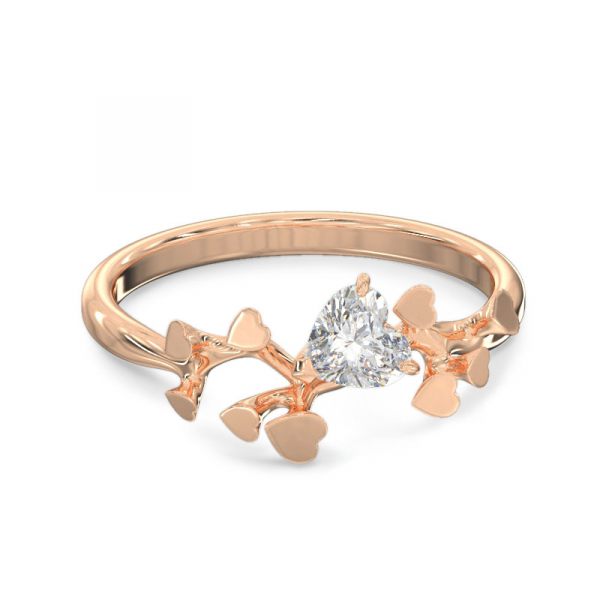 Branch Rose Gold Ring